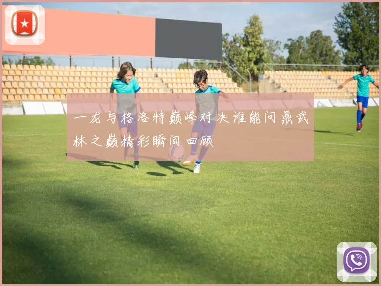 一龙与格洛特巅峰对决谁能问鼎武林之巅精彩瞬间回顾
